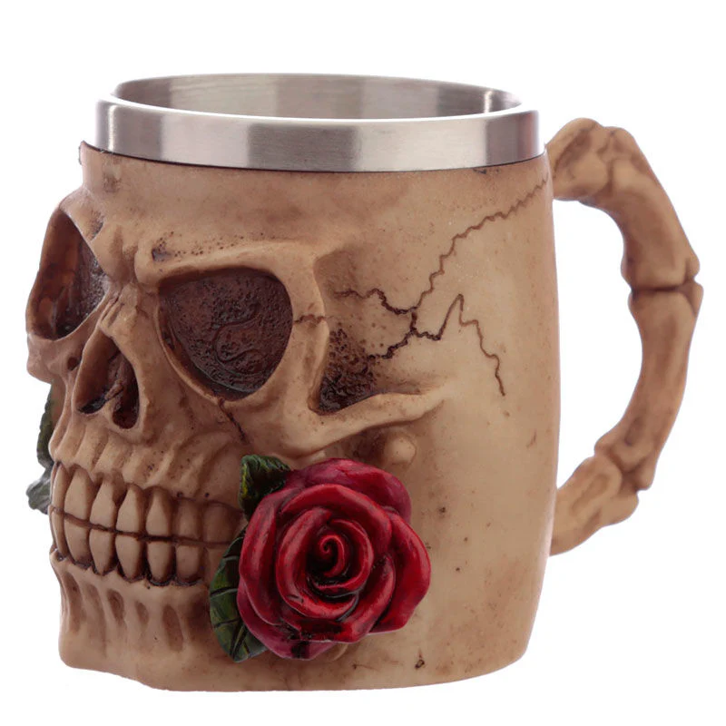 Taza Calavera Y Rosas Surtido - Image 3
