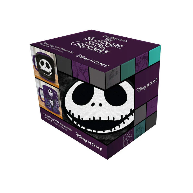 Taza Funda De Peluche Jack Pesadilla Antes De Navidad Disney 440Ml - Image 2