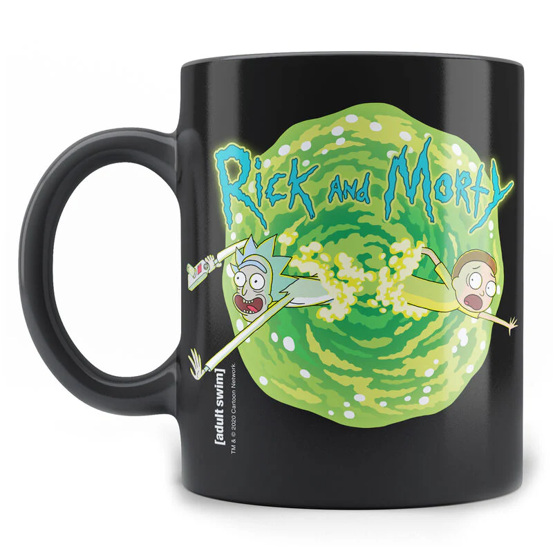 Taza Logo Rick And Morty