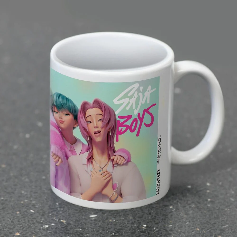 Taza Saja Boys Kpop Demon Hunters 325Ml - Image 3