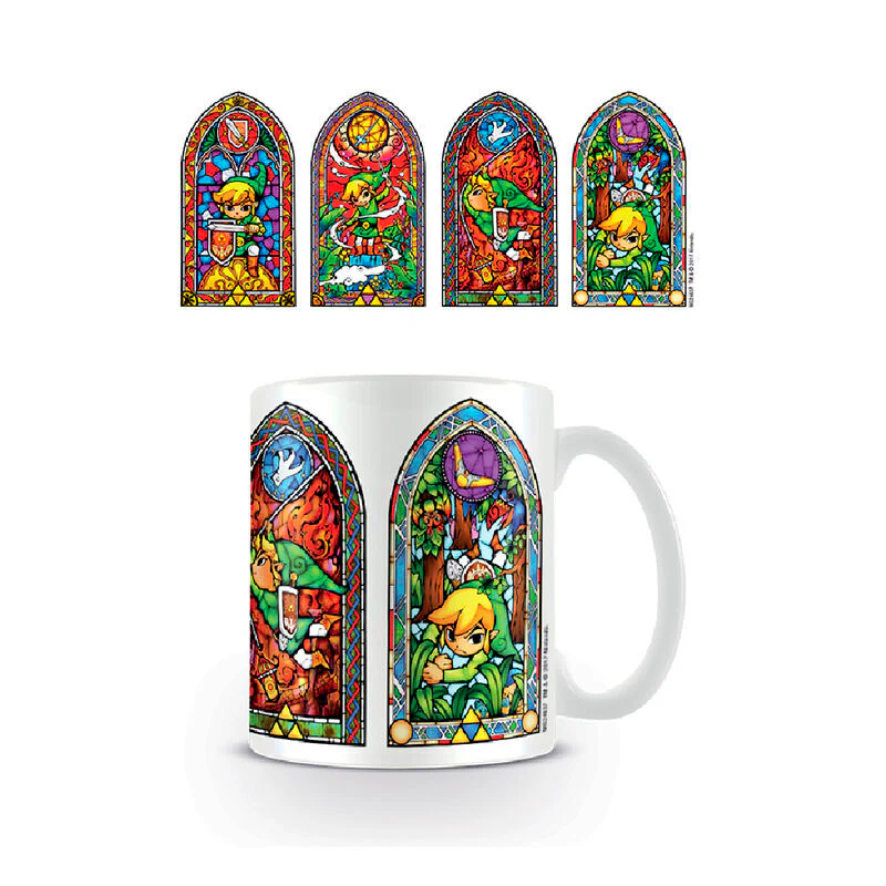Taza Vidrieras The Legend Of Zelda 315Ml