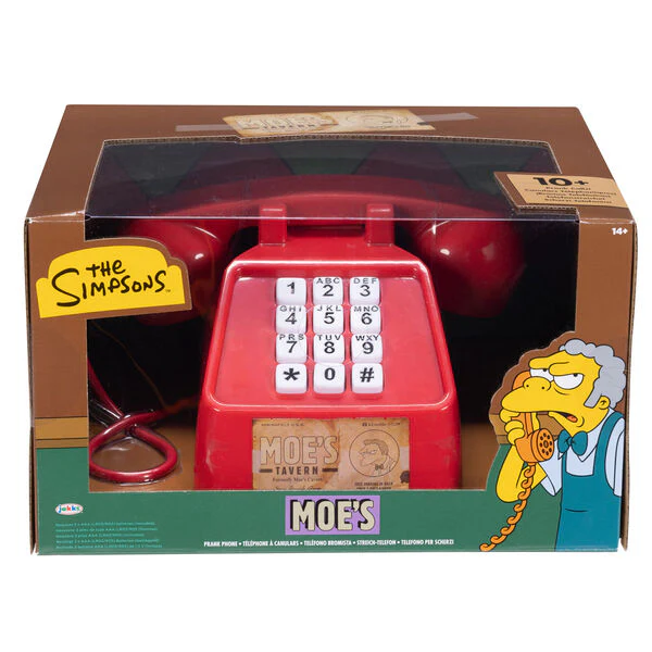Telefono Bromas Moe Los Simpsons Ingles