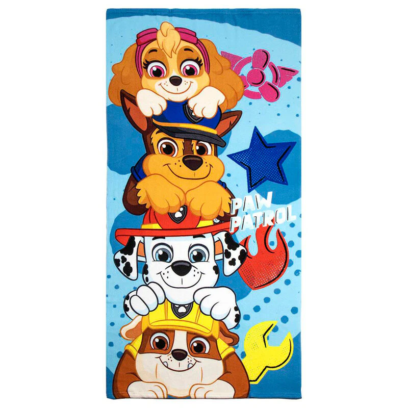 Toalla Patrulla Canina Paw Patrol Microfibra 7