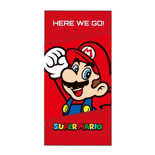Toalla Super Mario Bros Microfibra