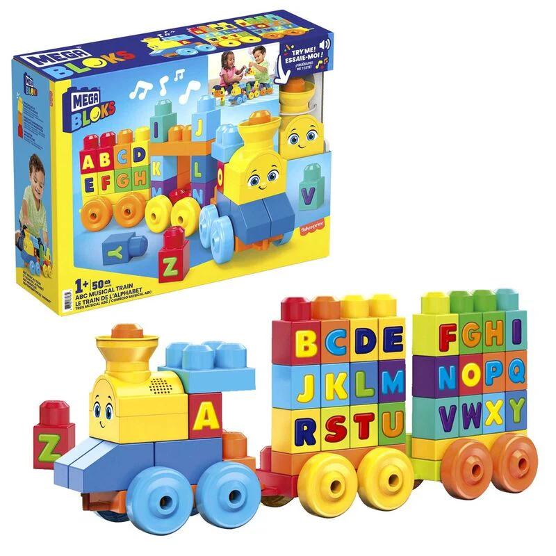 Tren Musical Abc Mega Bloks 50Pzs - Image 3