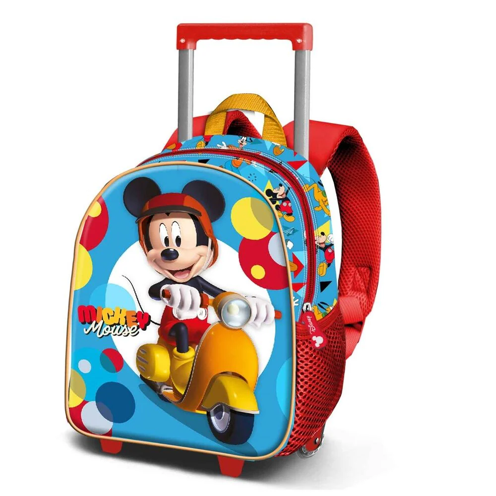 Trolley 3D Scooter Mickey Disney 34Cm