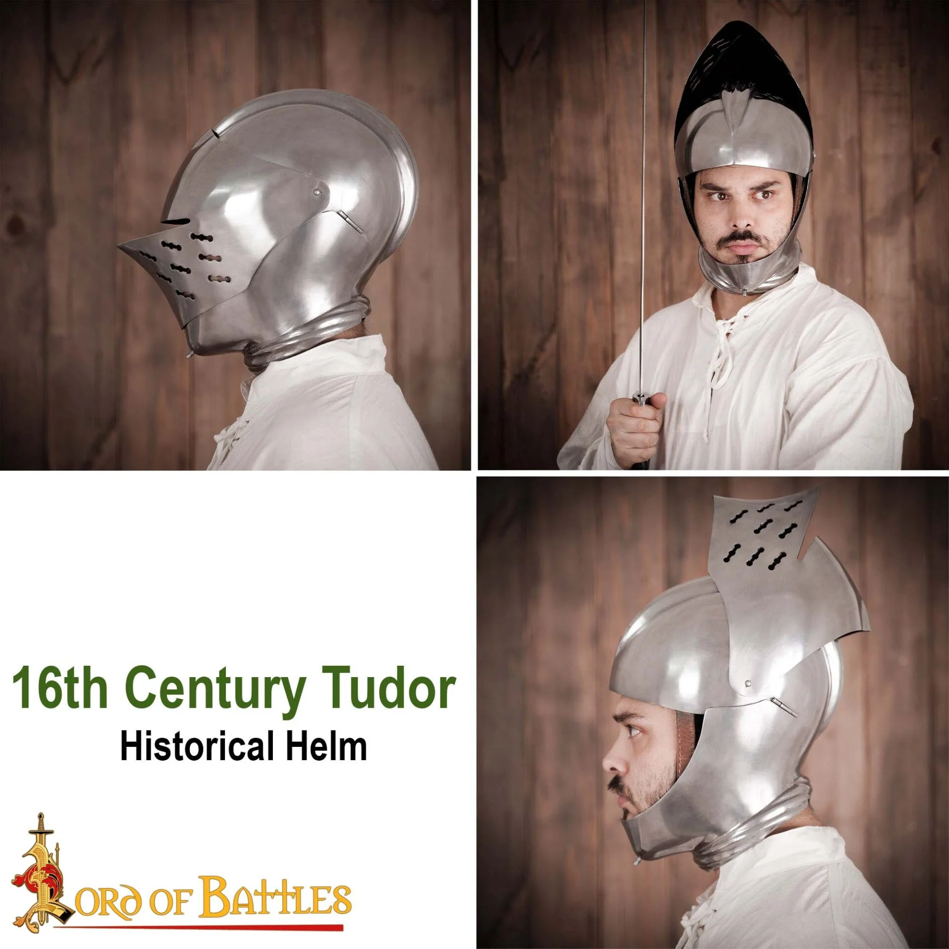 Tudor Siglo Xvi Casco Cerrado / Armet - Image 7