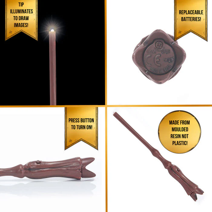 Varita Lumos Luna Lovegood Harry Potter - Image 4