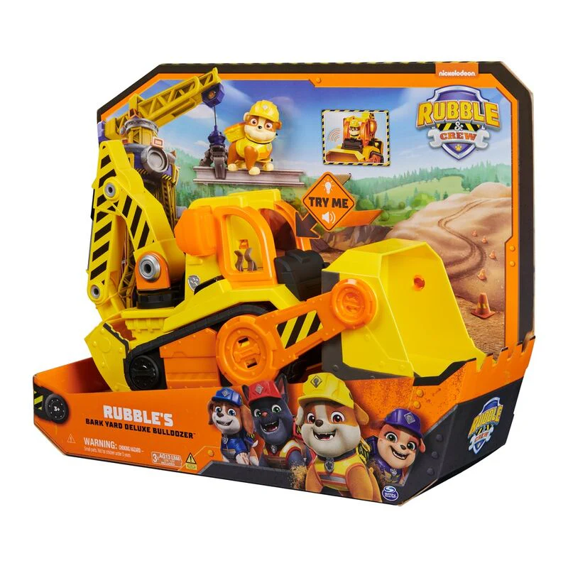 Vehiculo Deluxe Equipo Rubble Patrulla Canina Paw Patrol - Image 4