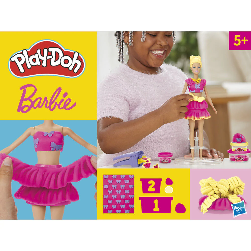Volantes Y Lazos Barbie Play-doh